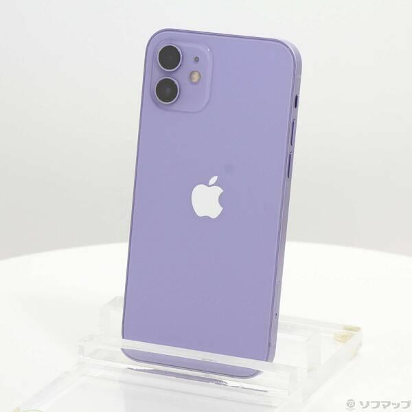 〔中古〕Apple(アップル) iPhone12 128GB パープル MJNJ3J／A SIMフリー〔262-ud〕 | 