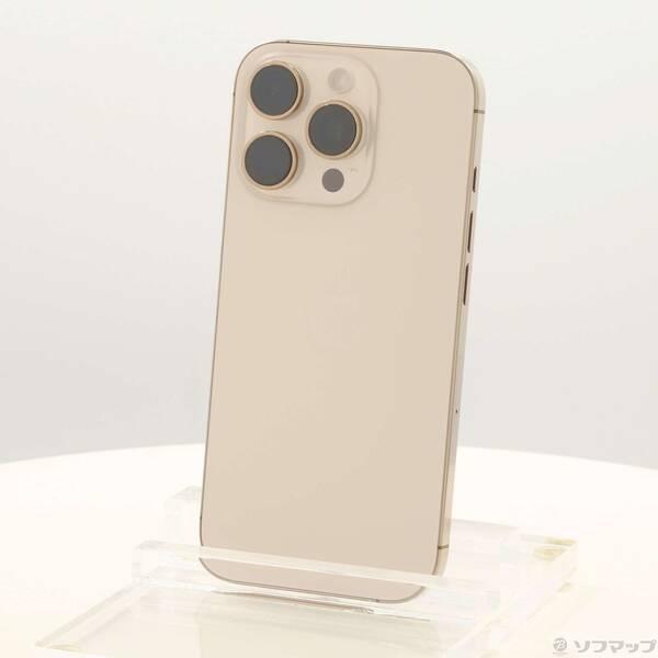 〔中古〕Apple(アップル) iPhone16 Pro 256GB デザートチタニウム NYN23J／A SIMフリー〔198-ud〕 | 