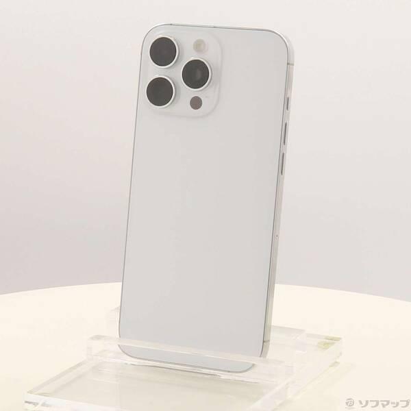 〔中古〕Apple(アップル) iPhone16 Pro Max 256GB ホワイトチタニウム MYWH3J／A SIMフリー〔348-ud〕 | 