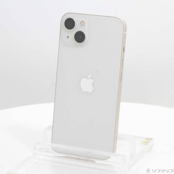 〔中古〕Apple(アップル) iPhone13 128GB スターライト MLND3J／A SIMフリー〔295-ud〕 | 