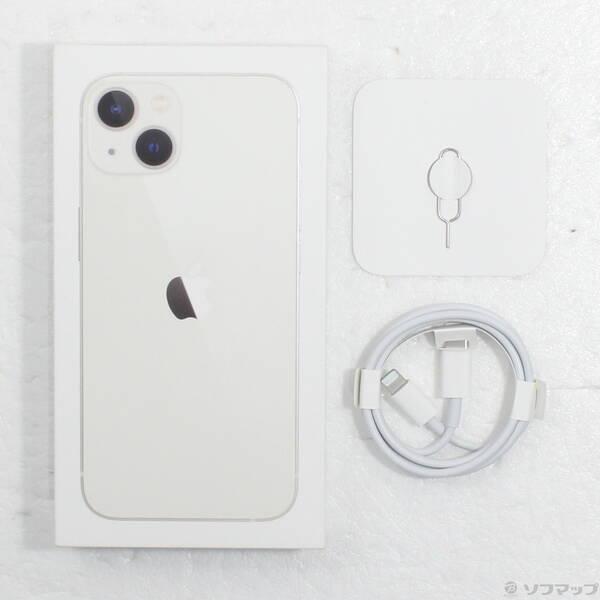 〔中古〕Apple(アップル) iPhone13 128GB スターライト MLND3J／A SIMフリー〔295-ud〕 |  | 04