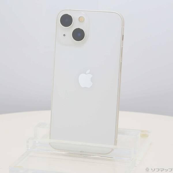 〔中古〕Apple(アップル) iPhone13 mini 128GB スターライト MLJE3J／A SIMフリー〔305-ud〕 | 