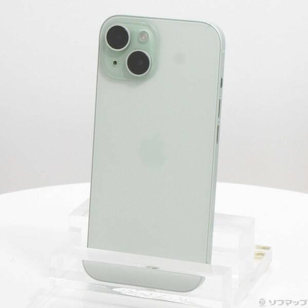 〔中古〕Apple(アップル) iPhone15 128GB グリーン MTMM3J／A SIMフリー〔269-ud〕 | 