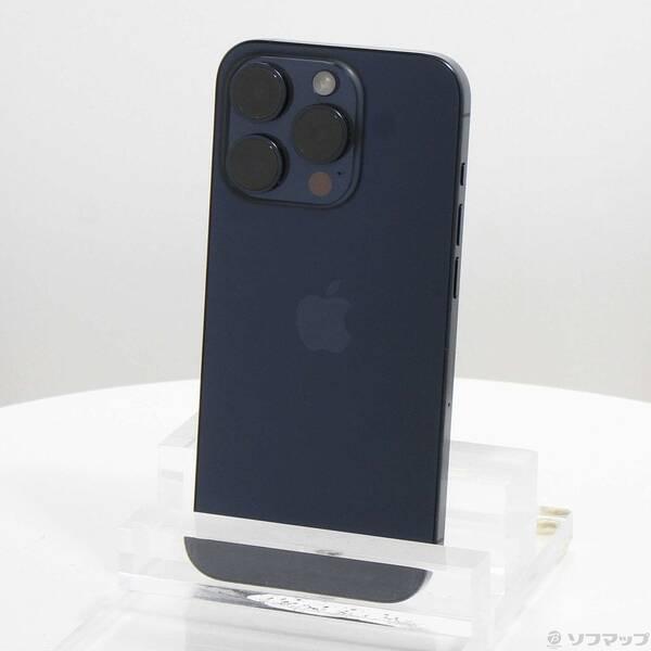 〔中古〕Apple(アップル) iPhone15 Pro 256GB ブルーチタニウム MTUG3J／A SIMフリー〔251-ud〕 | 