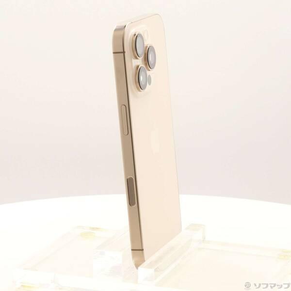 〔中古〕Apple(アップル) iPhone16 Pro 256GB デザートチタニウム MYN23J／A SIMフリー〔371-ud〕 |  | 03