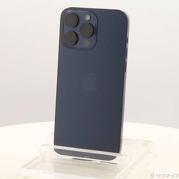 〔中古〕Apple(アップル) iPhone15 Pro Max 256GB ブルーチタニウム MU6T3J／A SIMフリー〔349-ud〕 | 