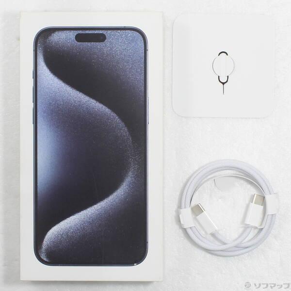 〔中古〕Apple(アップル) iPhone15 Pro Max 256GB ブルーチタニウム MU6T3J／A SIMフリー〔349-ud〕 |  | 04