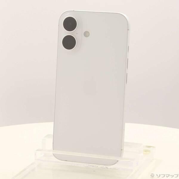 〔中古〕Apple(アップル) iPhone16 512GB ホワイト MYE33J／A SIMフリー〔258-ud〕 | 