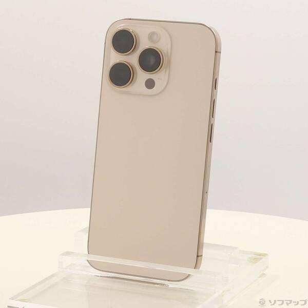 〔中古〕Apple(アップル) iPhone16 Pro 128GB デザートチタニウム MYMX3J／A SIMフリー〔368-ud〕 | 