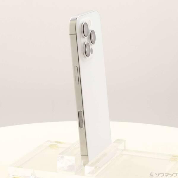 〔中古〕Apple(アップル) iPhone16 Pro 128GB ホワイトチタニウム MYMW3J／A SIMフリー〔258-ud〕 |  | 03