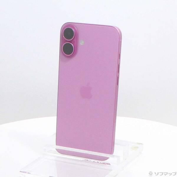 〔中古〕Apple(アップル) iPhone16 Plus 256GB ピンク MXVJ3J／A SIMフリー〔269-ud〕 | 