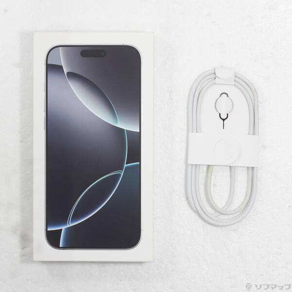 〔中古〕Apple(アップル) iPhone16 Pro Max 256GB ホワイトチタニウム MYWH3J／A SIMフリー〔348-ud〕 |  | 04