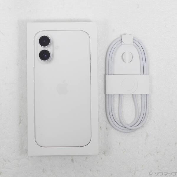 〔中古〕Apple(アップル) iPhone16 128GB ホワイト MYDR3J／A SIMフリー〔371-ud〕 |  | 04
