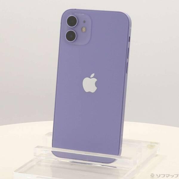 〔中古〕Apple(アップル) iPhone12 128GB パープル MJNJ3J／A SIMフリー〔352-ud〕 | 
