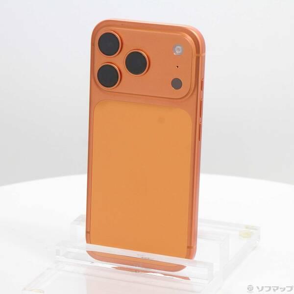 〔中古〕Apple(アップル) iPhone17 Pro 256GB コズミックオレンジ MG864J／A SIMフリー〔344-ud〕 | 