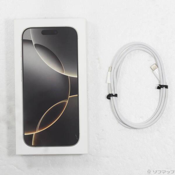 〔中古〕Apple(アップル) iPhone16 Pro 128GB ナチュラルチタニウム MYMY3J／A SIMフリー〔344-ud〕 |  | 04