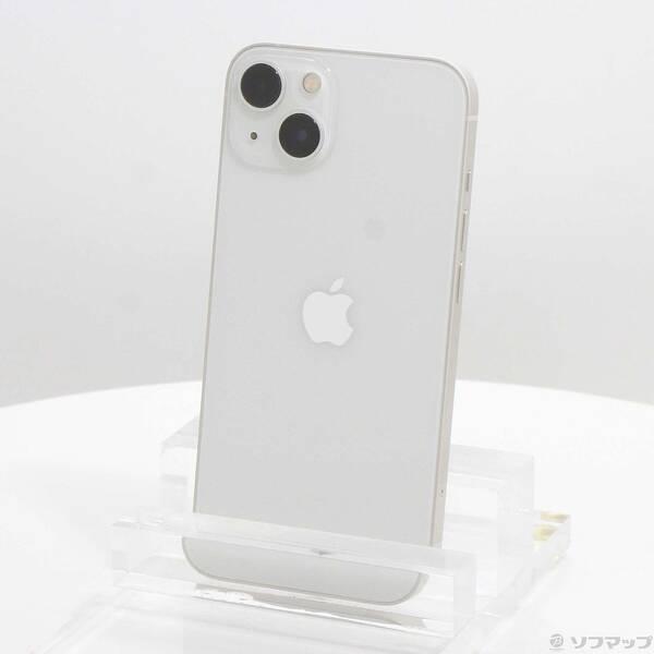 〔中古〕Apple(アップル) iPhone13 256GB スターライト MLNJ3J／A SIMフリー〔377-ud〕 | 