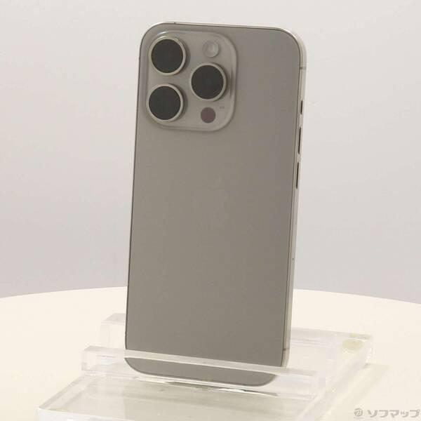 〔中古〕Apple(アップル) iPhone15 Pro 256GB ナチュラルチタニウム MTUF3J／A SIMフリー〔276-ud〕 | 
