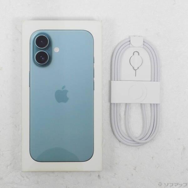 〔中古〕Apple(アップル) iPhone16 256GB ティール MYE13J／A SIMフリー〔377-ud〕 |  | 04