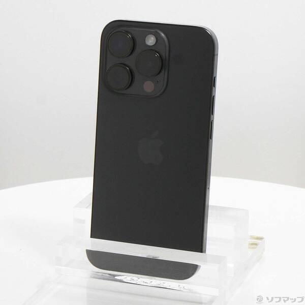 〔中古〕Apple(アップル) iPhone15 Pro 256GB ブラックチタニウム MTUC3J／A SIMフリー〔198-ud〕 | 