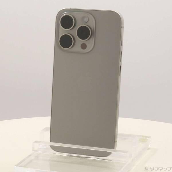 〔中古〕Apple(アップル) iPhone15 Pro 256GB ナチュラルチタニウム MTUF3J／A SIMフリー〔198-ud〕 | 
