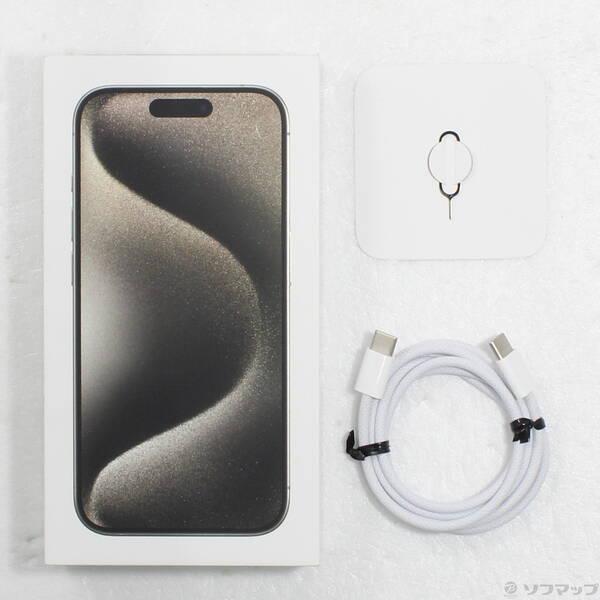 〔中古〕Apple(アップル) iPhone15 Pro 256GB ナチュラルチタニウム MTUF3J／A SIMフリー〔198-ud〕 |  | 04
