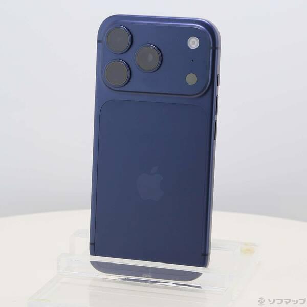 〔中古〕Apple(アップル) iPhone17 Pro 256GB ディープブルー MG874J／A SIMフリー〔352-ud〕 | 