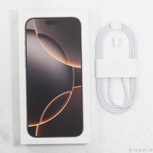 〔中古〕Apple(アップル) iPhone16 Pro Max 256GB デザートチタニウム MYWJ3J／A SIMフリー〔368-ud〕 |  | 04