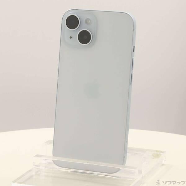 〔中古〕Apple(アップル) iPhone15 128GB ブルー MTML3J／A SIMフリー〔377-ud〕 | 