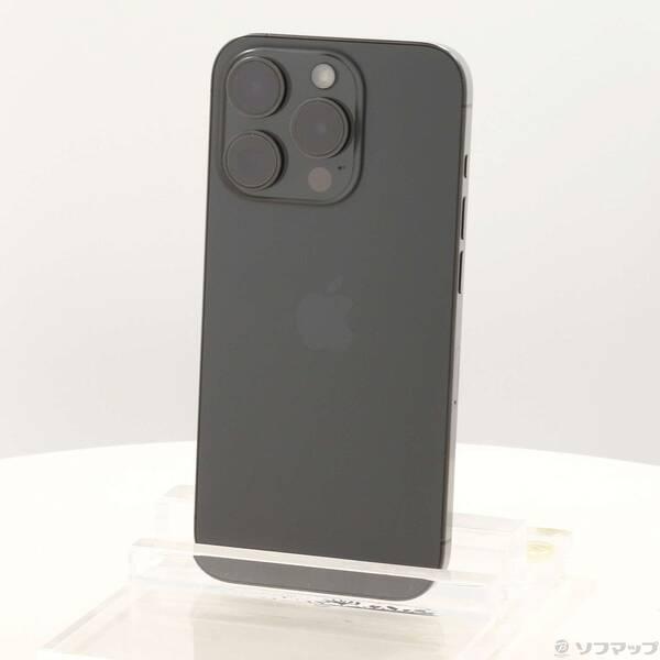 〔中古〕Apple(アップル) iPhone15 Pro 128GB ブラックチタニウム MTU73J／A SIMフリー〔377-ud〕 | 