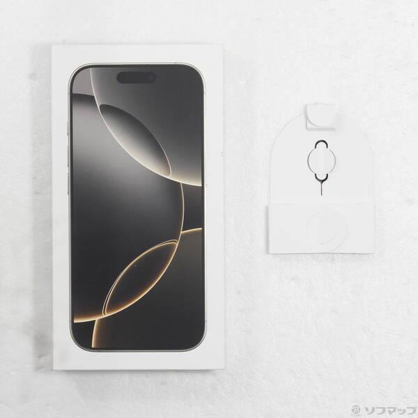 〔中古〕Apple(アップル) iPhone16 Pro 256GB ナチュラルチタニウム MYN33J／A SIMフリー〔269-ud〕 |  | 04