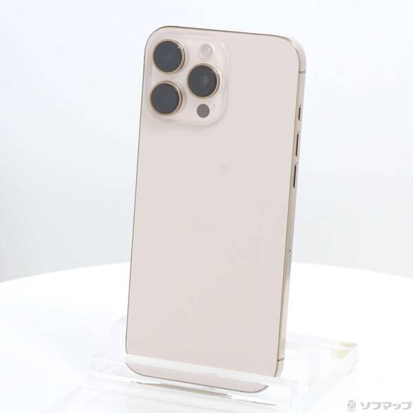 〔中古〕Apple(アップル) iPhone16 Pro Max 512GB デザートチタニウム MYWN3J／A SIMフリー〔377-ud〕 | 