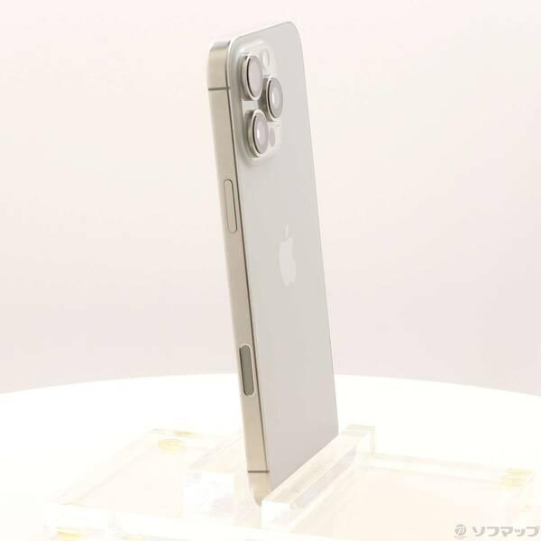 〔中古〕Apple(アップル) iPhone16 Pro Max 512GB ナチュラルチタニウム MYWP3J／A SIMフリー〔198-ud〕 |  | 03