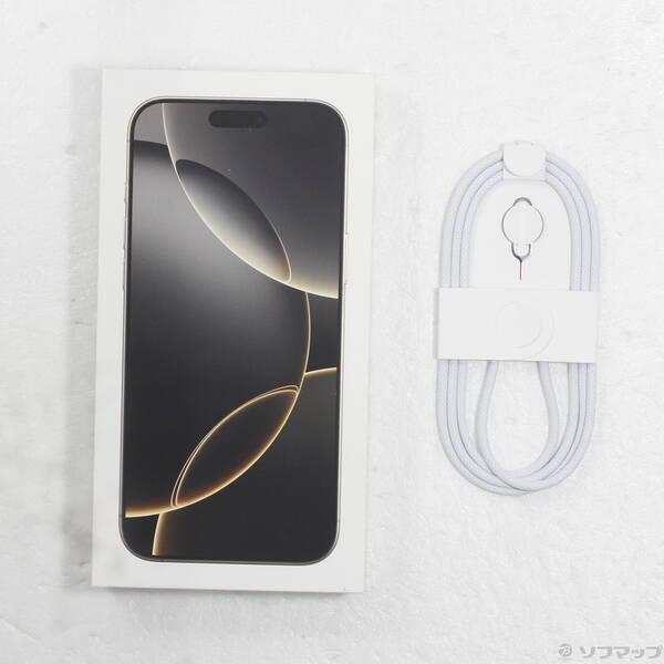 〔中古〕Apple(アップル) iPhone16 Pro Max 512GB ナチュラルチタニウム MYWP3J／A SIMフリー〔198-ud〕 |  | 04