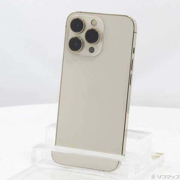 〔中古〕Apple(アップル) iPhone13 Pro 128GB ゴールド MLUH3J／A SIMフリー〔305-ud〕 | 