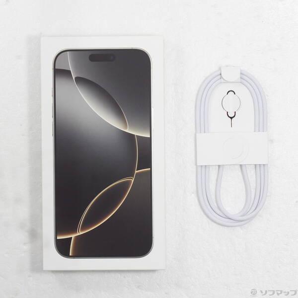 〔中古〕Apple(アップル) iPhone16 Pro Max 256GB ナチュラルチタニウム MYWK3J／A SIMフリー〔349-ud〕 |  | 04