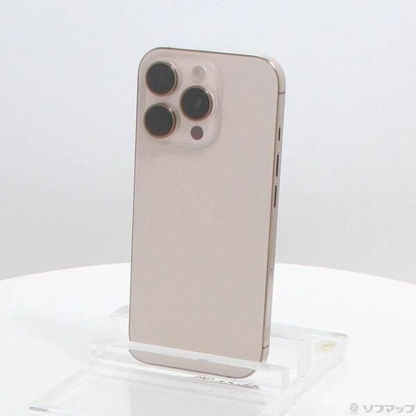 〔中古〕Apple(アップル) iPhone16 Pro 128GB デザートチタニウム MYMX3J／A SIMフリー〔295-ud〕 | 