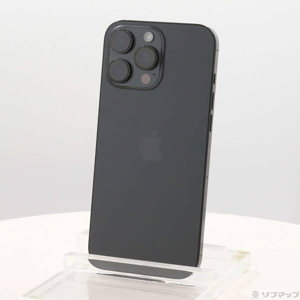 〔中古〕Apple(アップル) iPhone16 Pro Max 256GB ブラックチタニウム MYWG3J／A SIMフリー〔269-ud〕 | 