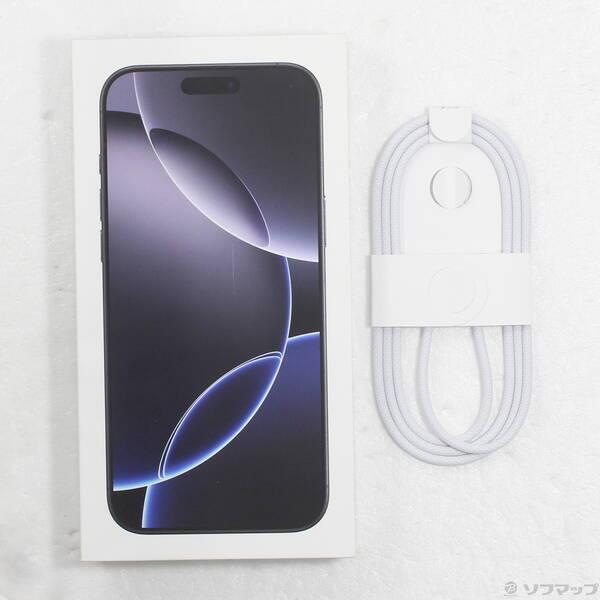 〔中古〕Apple(アップル) iPhone16 Pro Max 256GB ブラックチタニウム MYWG3J／A SIMフリー〔269-ud〕 |  | 04