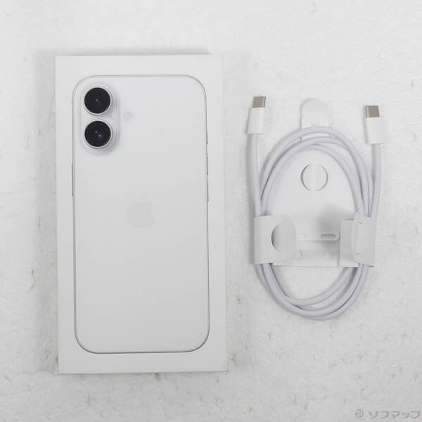 〔中古〕Apple(アップル) iPhone16 512GB ホワイト MYE33J／A SIMフリー〔295-ud〕 |  | 04