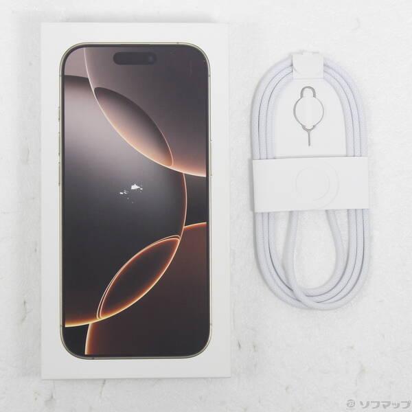 〔中古〕Apple(アップル) iPhone16 Pro 256GB デザートチタニウム MYN23J／A SIMフリー〔305-ud〕 |  | 04