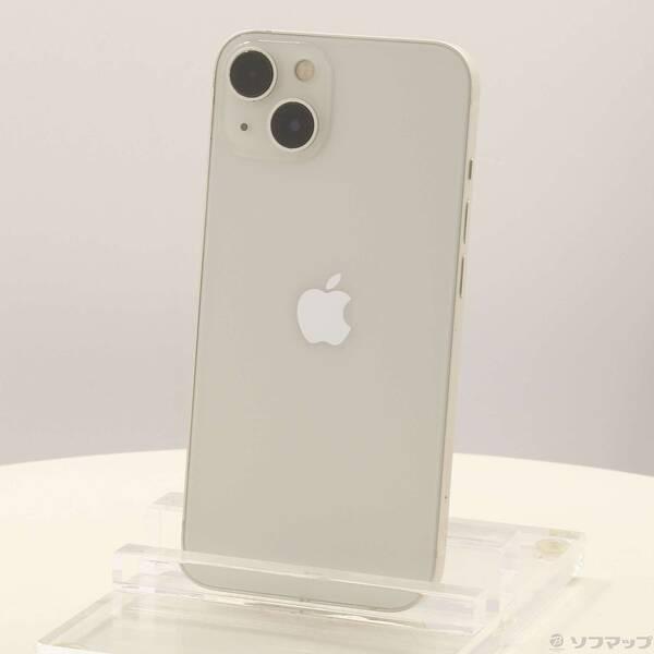 〔中古〕Apple(アップル) iPhone13 128GB スターライト MLND3J／A SIMフリー〔377-ud〕 | 