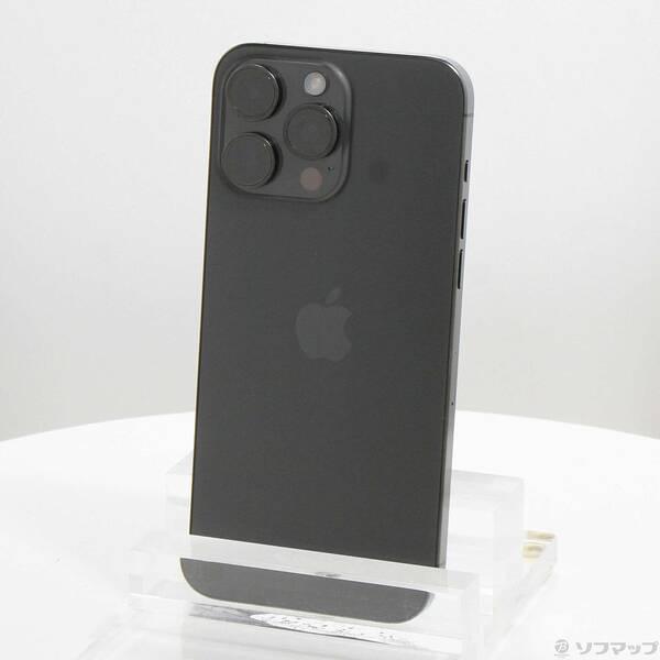 〔中古〕Apple(アップル) iPhone15 Pro Max 256GB ブラックチタニウム MU6P3J／A SIMフリー〔269-ud〕 | 
