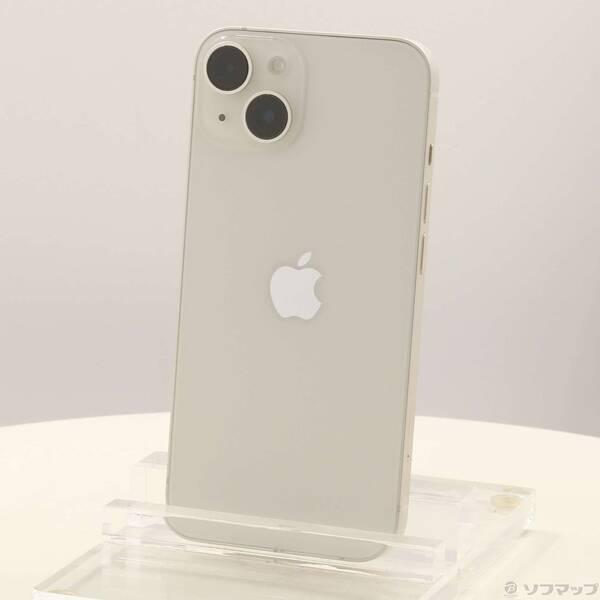 〔中古〕Apple(アップル) iPhone14 128GB スターライト MPUQ3J／A SIMフリー〔295-ud〕 | 