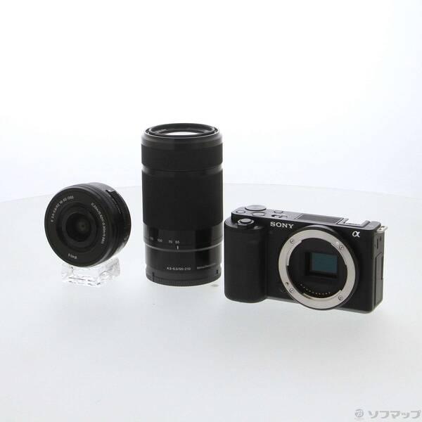 〔中古〕SONY(ソニー) VLOGCAM ZV-E10Y ダブルズームレンズキット ブラック〔269-ud〕 | 