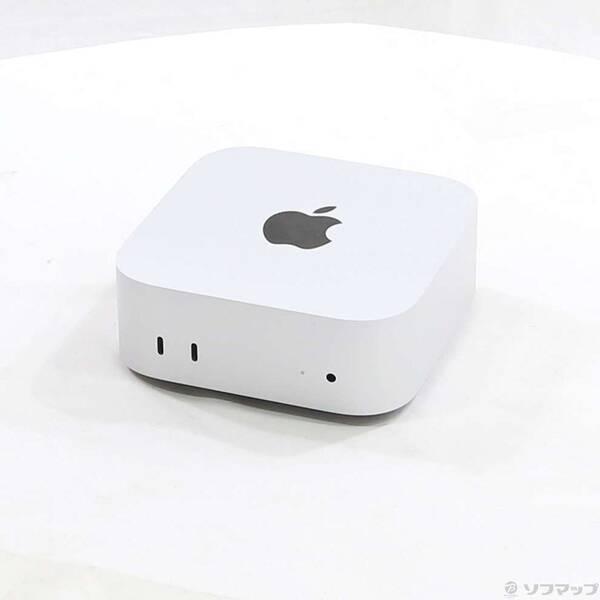 〔中古〕Apple(アップル) Mac mini Late-2024 MU9D3J／A Apple M4 10コアCPU_10コアGPU 16GB SSD256GB シルバー 〔26.3 Tahoe〕〔258-ud〕 | 