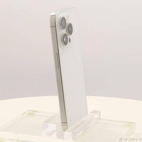〔中古〕Apple(アップル) iPhone15 Pro 256GB ホワイトチタニウム MTUD3J／A SIMフリー〔368-ud〕 |  | 03
