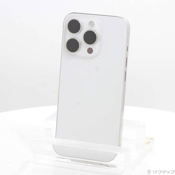 〔中古〕Apple(アップル) iPhone15 Pro 256GB ホワイトチタニウム MTUD3J／A SIMフリー〔276-ud〕 | 