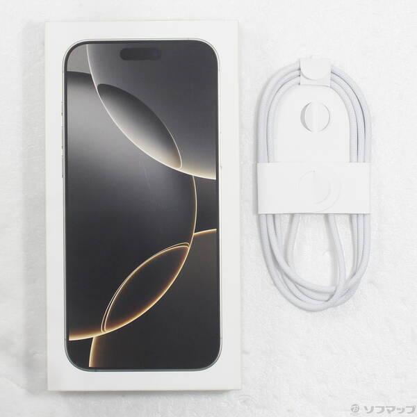 〔中古〕Apple(アップル) iPhone16 Pro Max 256GB ナチュラルチタニウム MYWK3J／A SIMフリー〔198-ud〕 |  | 04