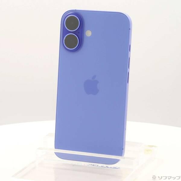 〔中古〕Apple(アップル) iPhone16 512GB ウルトラマリン MYE53J／A SIMフリー〔251-ud〕 | 